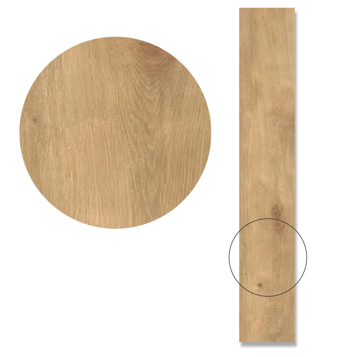 Essence Gold Wood-Effect Porcelain Tile 20x120cm Matt