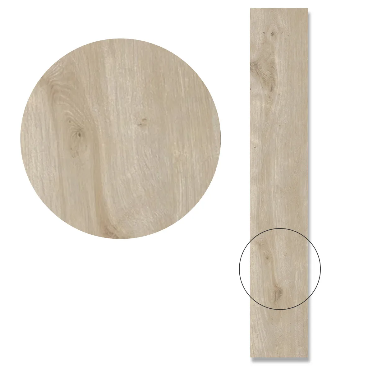 Essence Natural Wood-Effect Porcelain Tile 20x120cm Matt