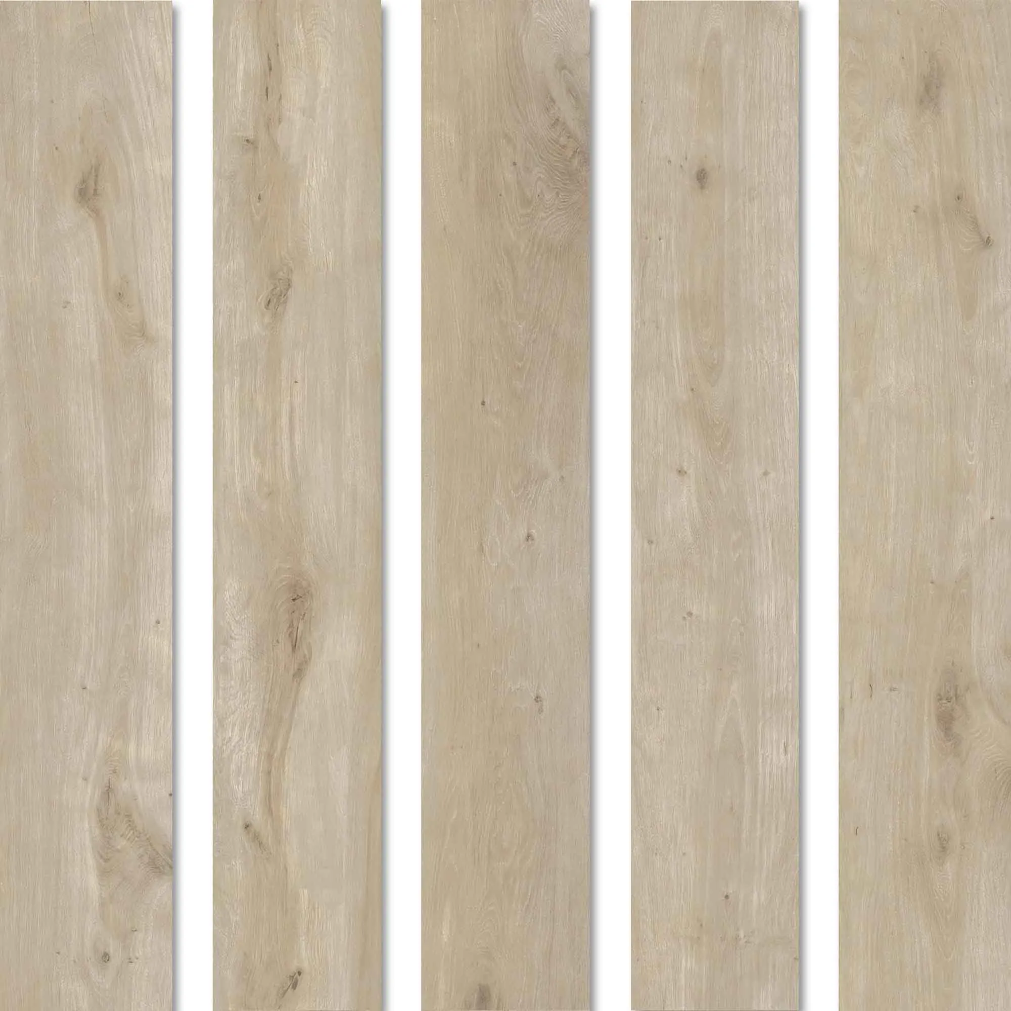 Essence Natural Wood-Effect Porcelain Tile 20x120cm Matt