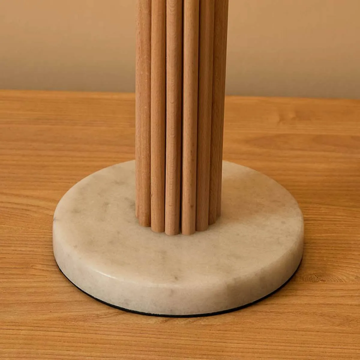 Eve White Marble Base Table Lamp Mocka
