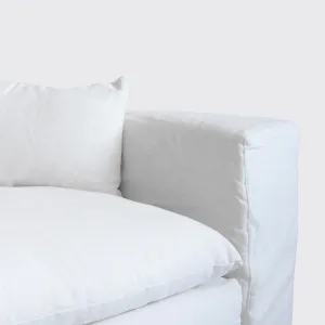 Extra Cover Ibiza Haven Linen Corner Sofa | 270x105/270x70cm Zoco Home