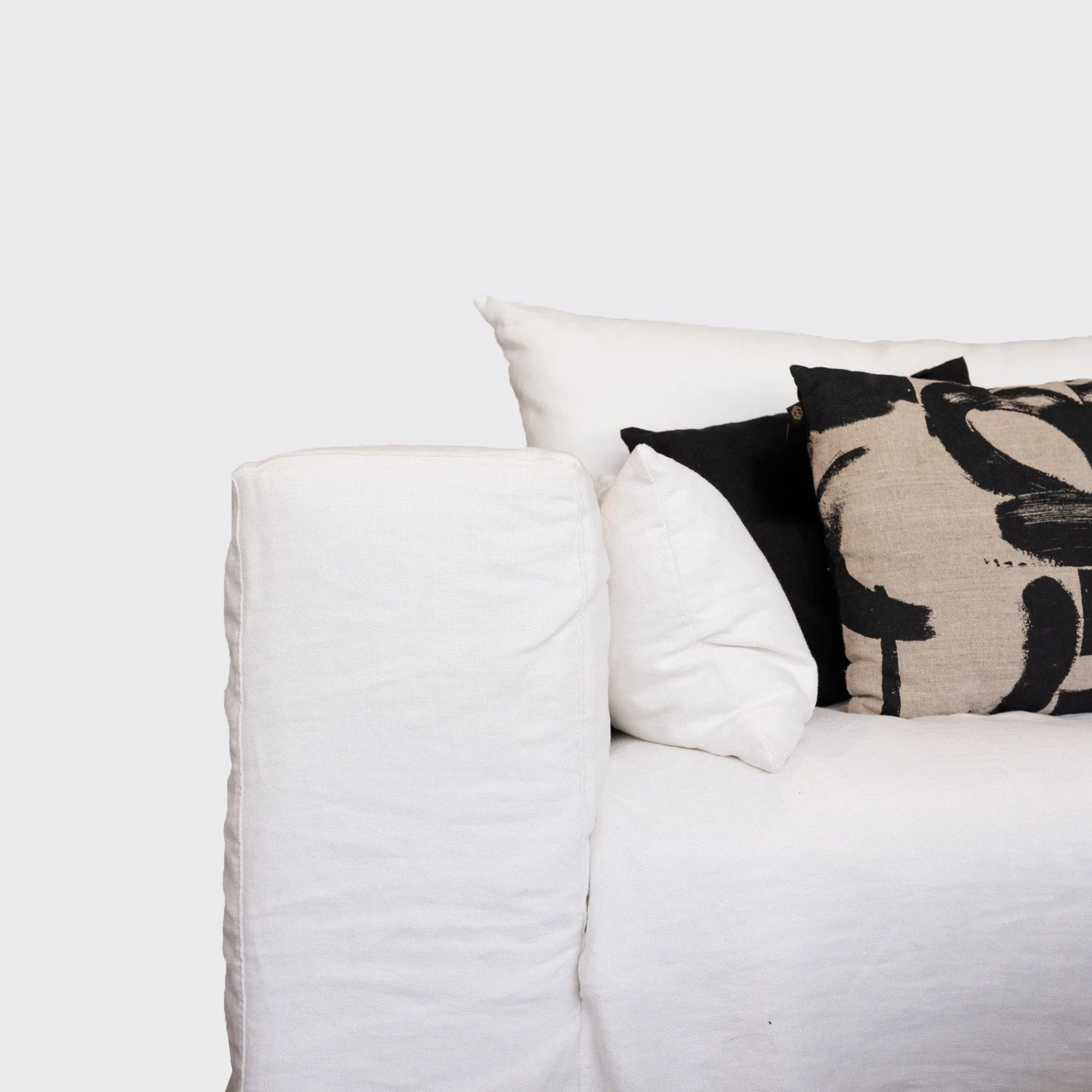 Extra Cover Ibiza Linen Sofa | 330cm XL Zoco Home