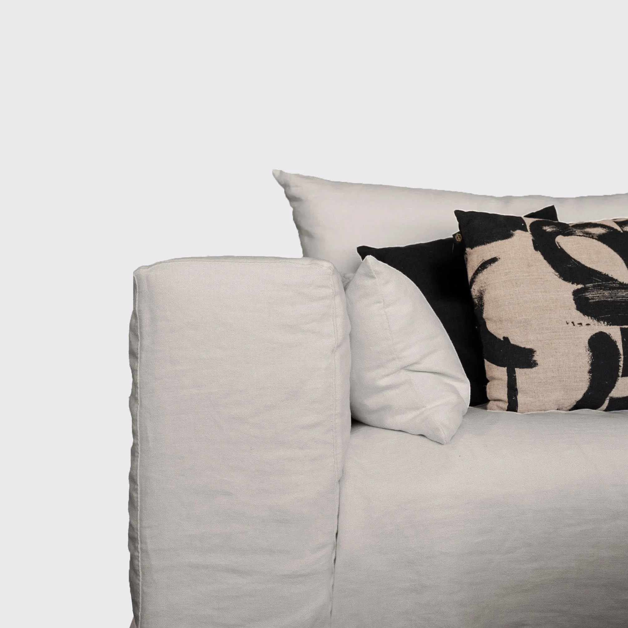Extra Cover Ibiza Linen Sofa | 330cm XL Zoco Home