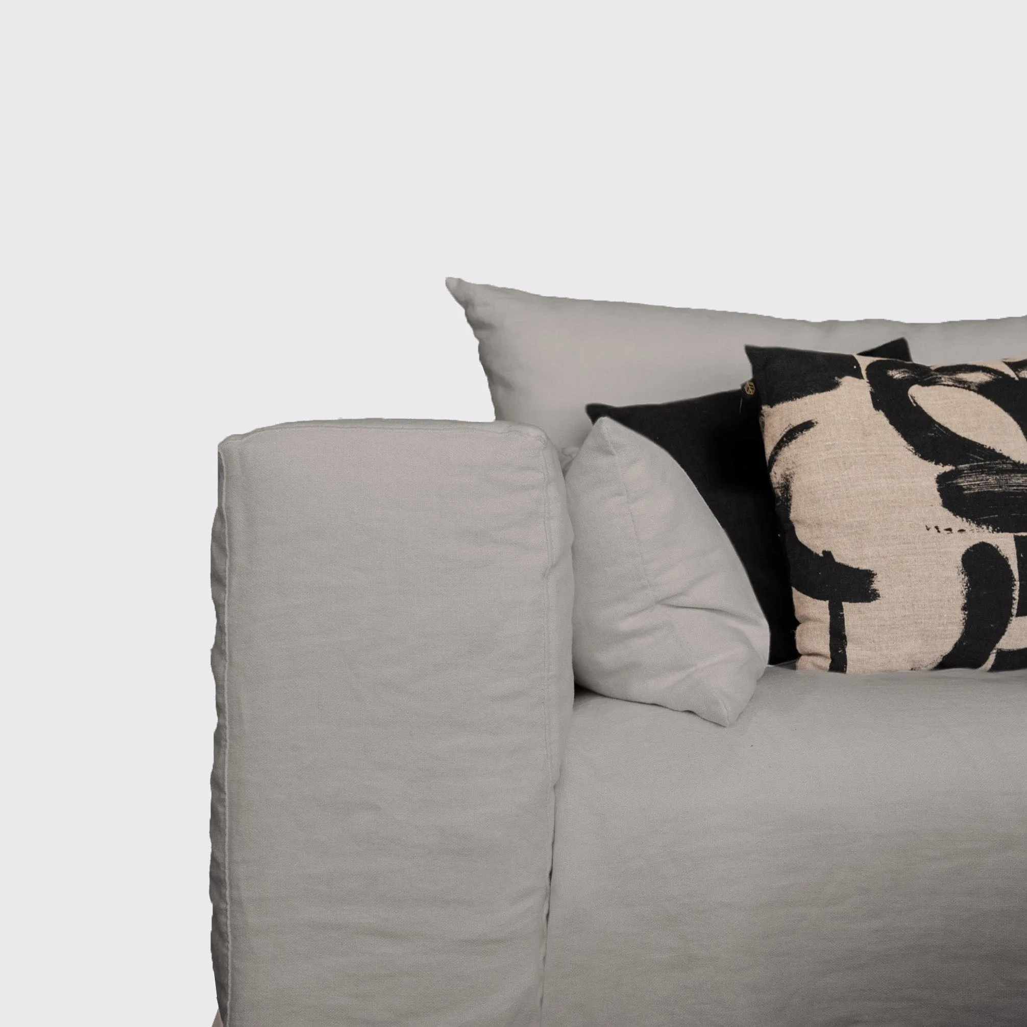 Extra Cover Ibiza Linen Sofa | 330cm XL Zoco Home