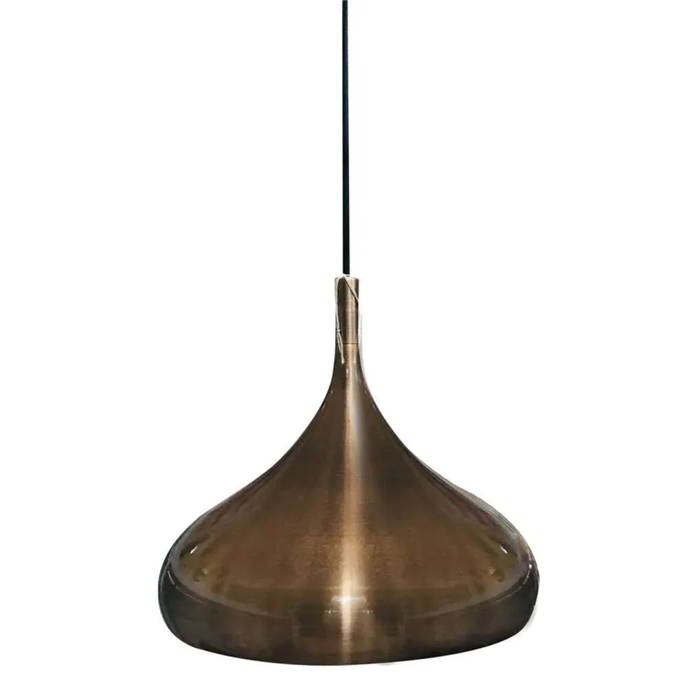 Fantasy Aiden Single Pendant Light Antique Bronze