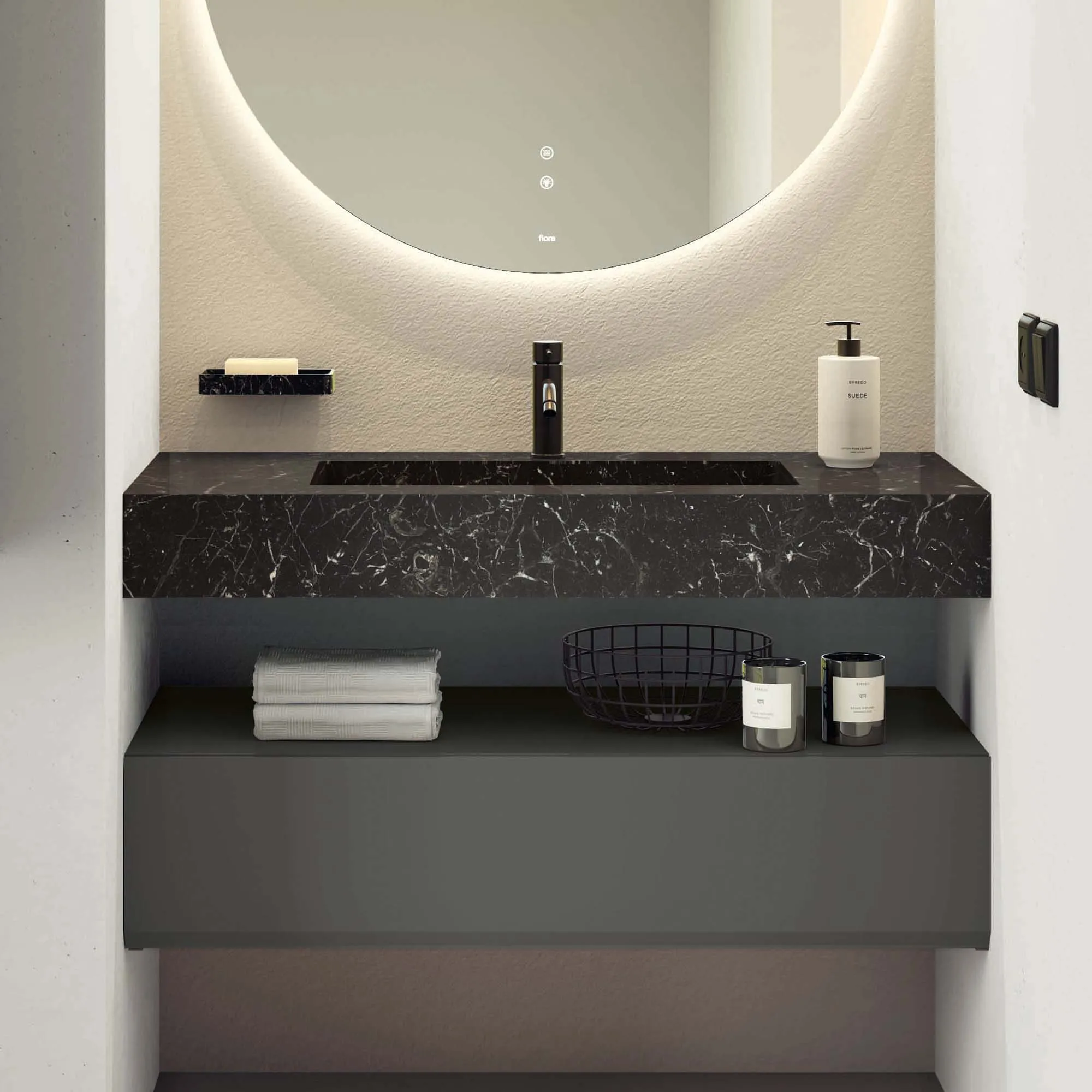 Fiora Pure Designer Floating Tabletop Console