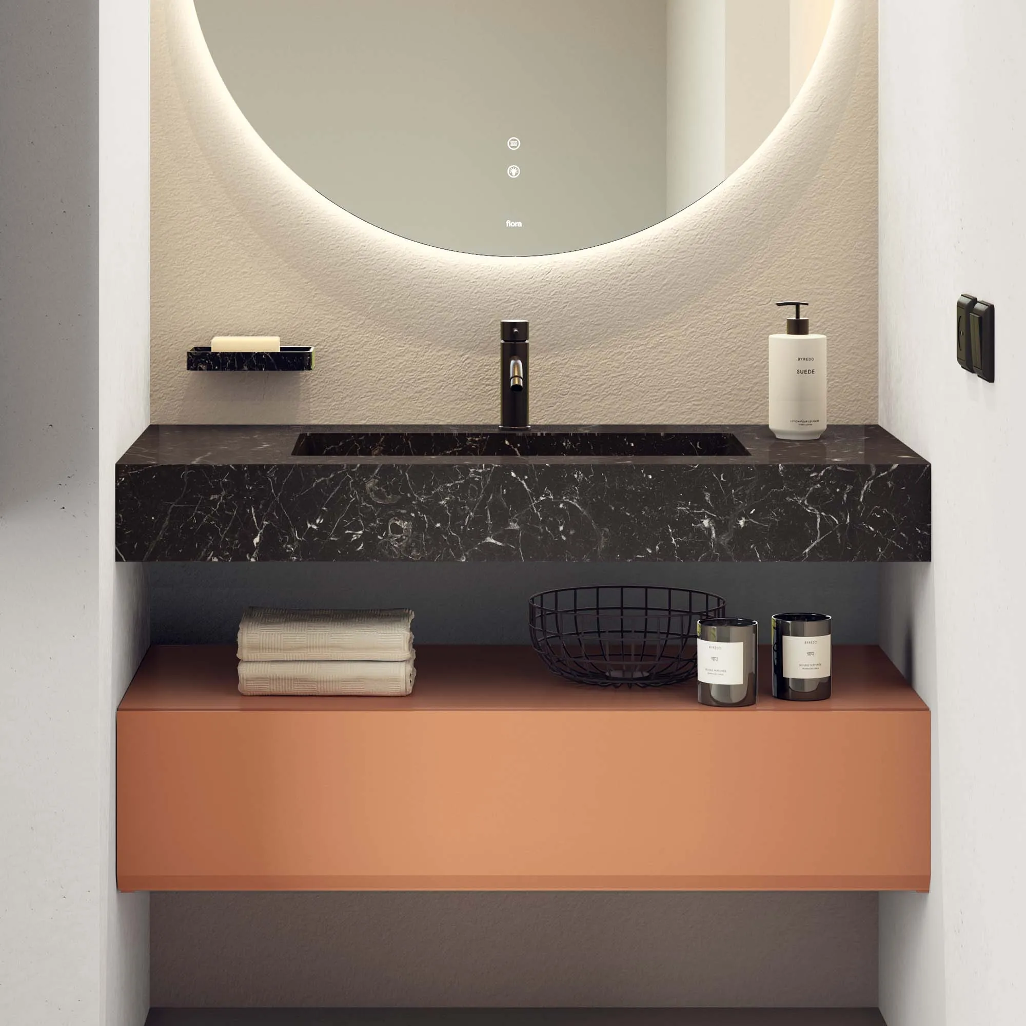 Fiora Pure Designer Floating Tabletop Console