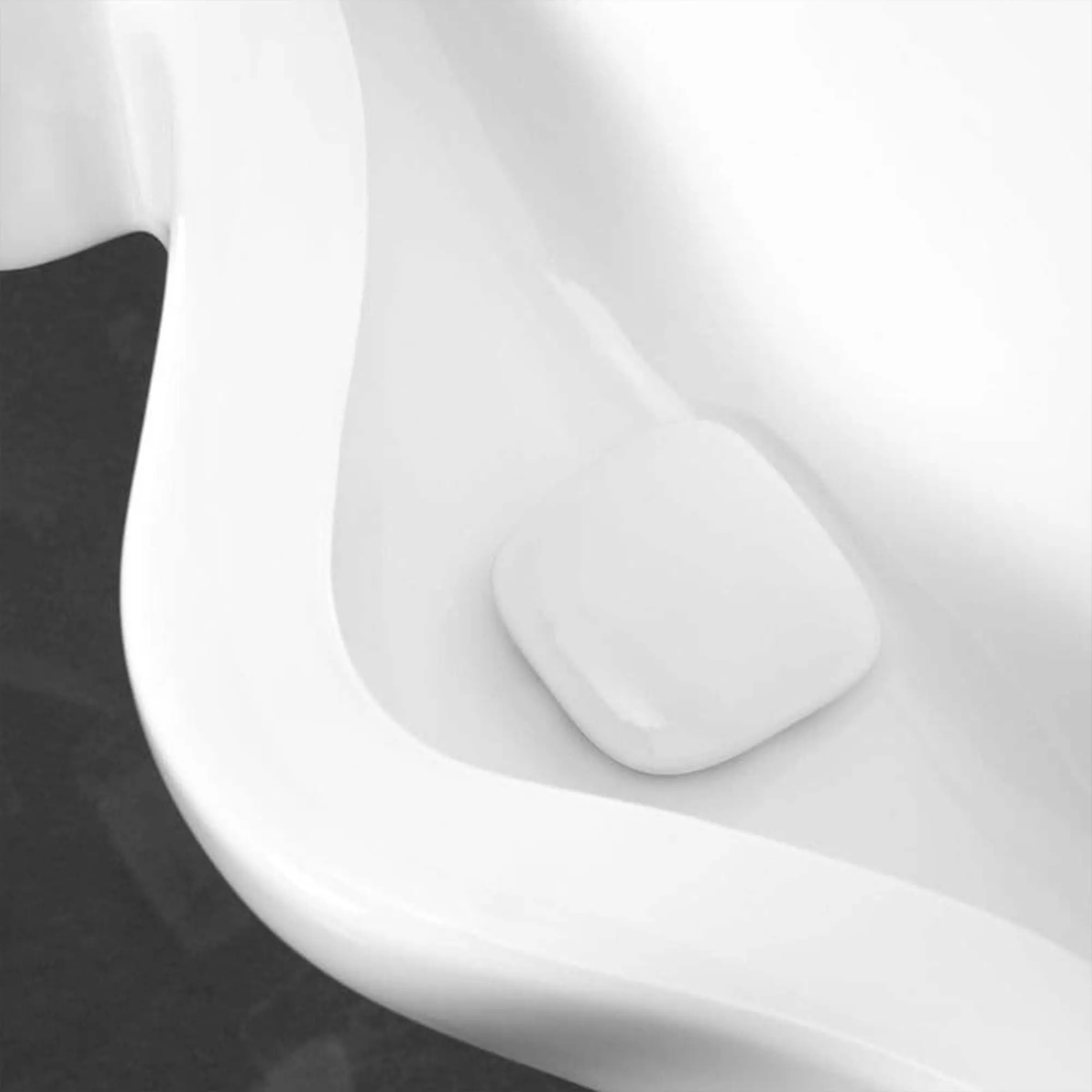 Florida Urinal Bowl with Back Inlet - Gloss White