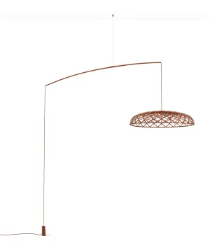 Flos Skynest Motion Floor Lamp, Brick Red