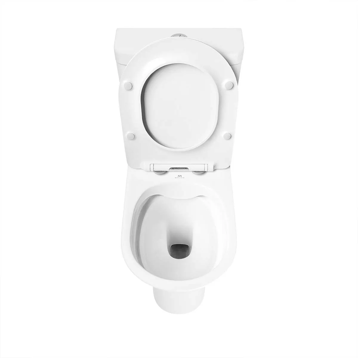 Fraser Rimless Comfort Height Close Coupled Toilet With Soft Close Seat