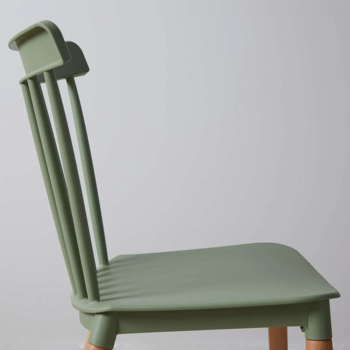 Frida Dining Chair - Set of 2 - Sage Green Mocka