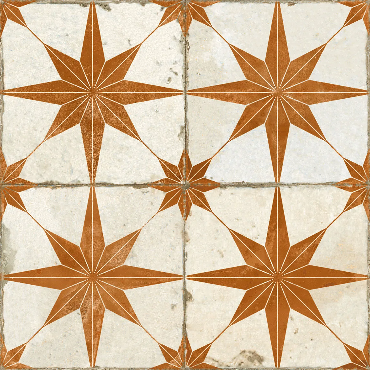 FS Star Oxide Patterned Tile 45x45cm Matt
