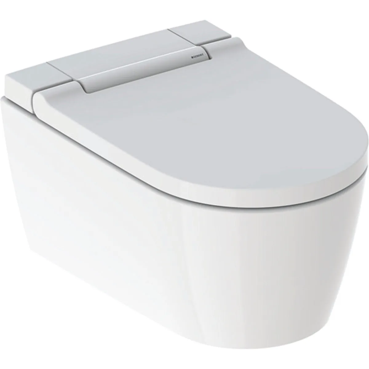 Geberit AquaClean Sela Rimless Wall Mounted Shower WC With Soft Close Toilet Seat
