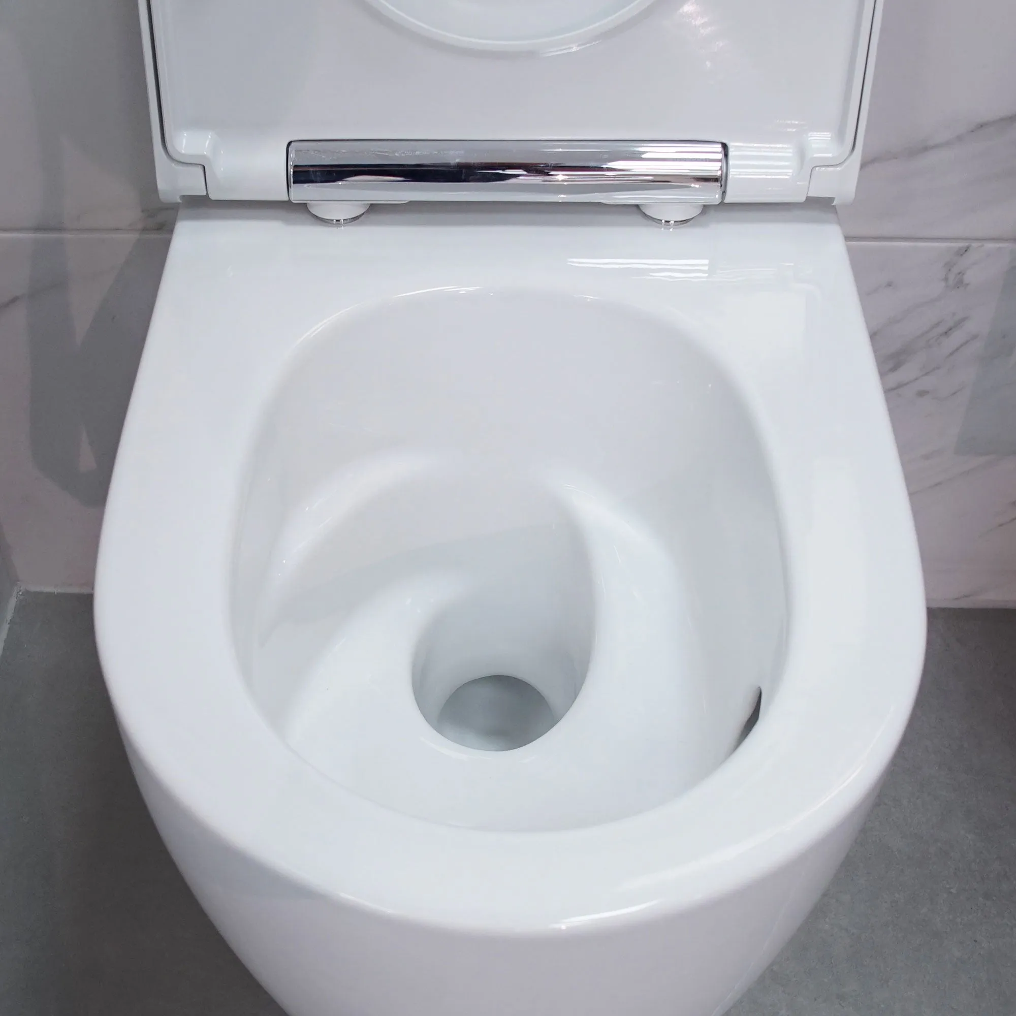 Geberit One Rimless Wall Hung TurboFlush WC Pan With Soft Close Seat
