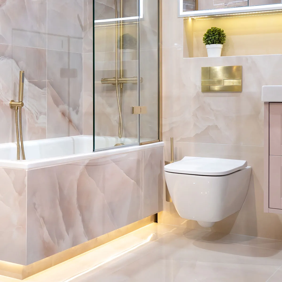 Geberit Smyle Square Rimless Wall Hung WC Pan With Soft Close Toilet Seat