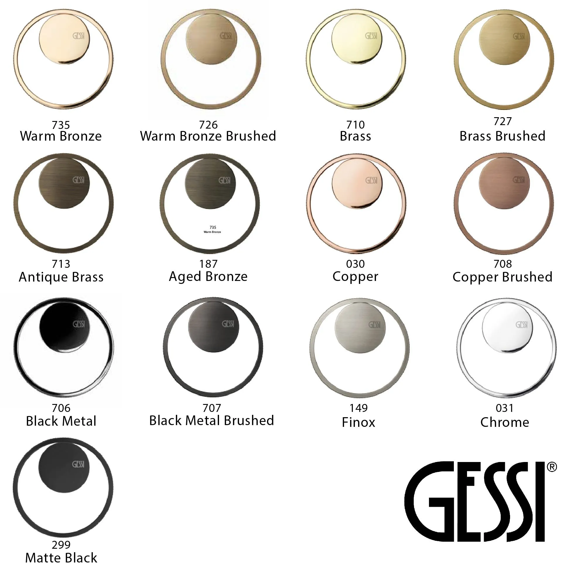 Gessi Anello Basin Mixer Tap