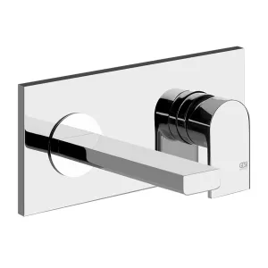 Gessi Via Manzoni 2 Hole Wall Mounted Basin Mixer