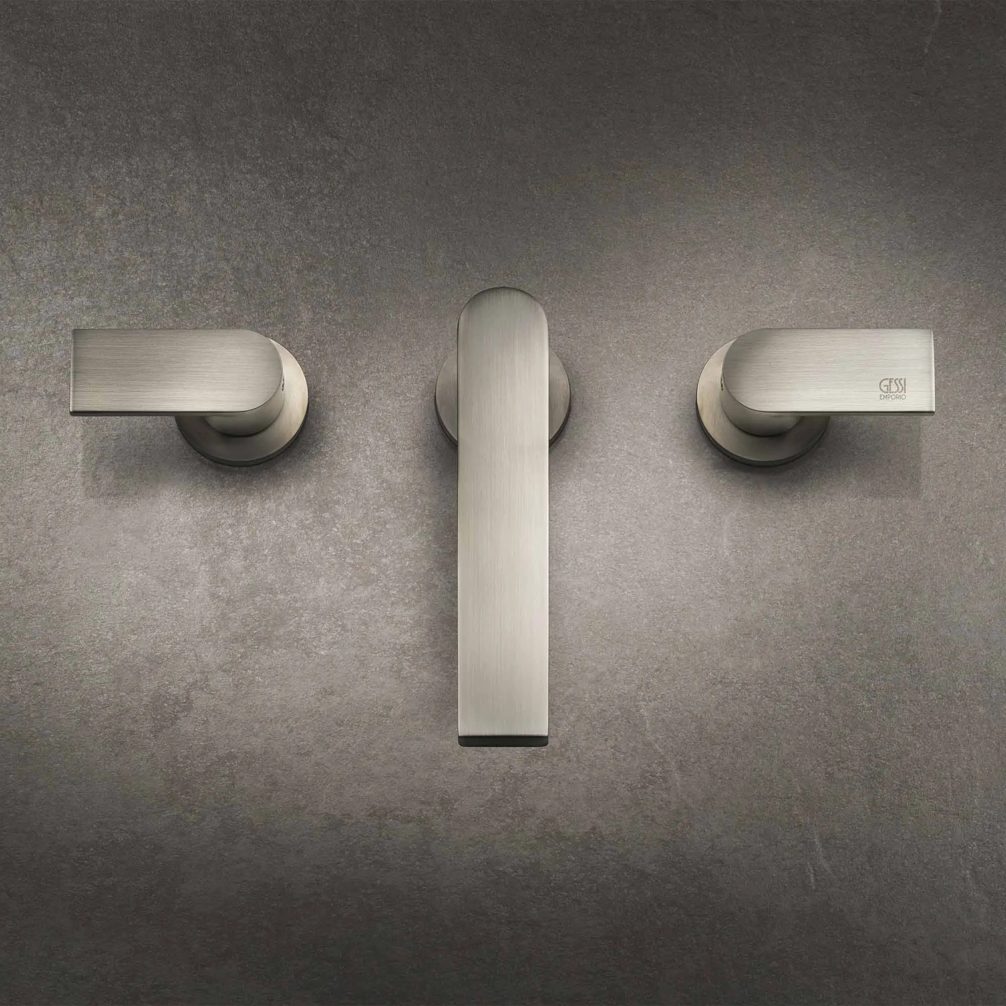 Gessi Via Manzoni 3 Hole Deck Mounted Basin Mixer