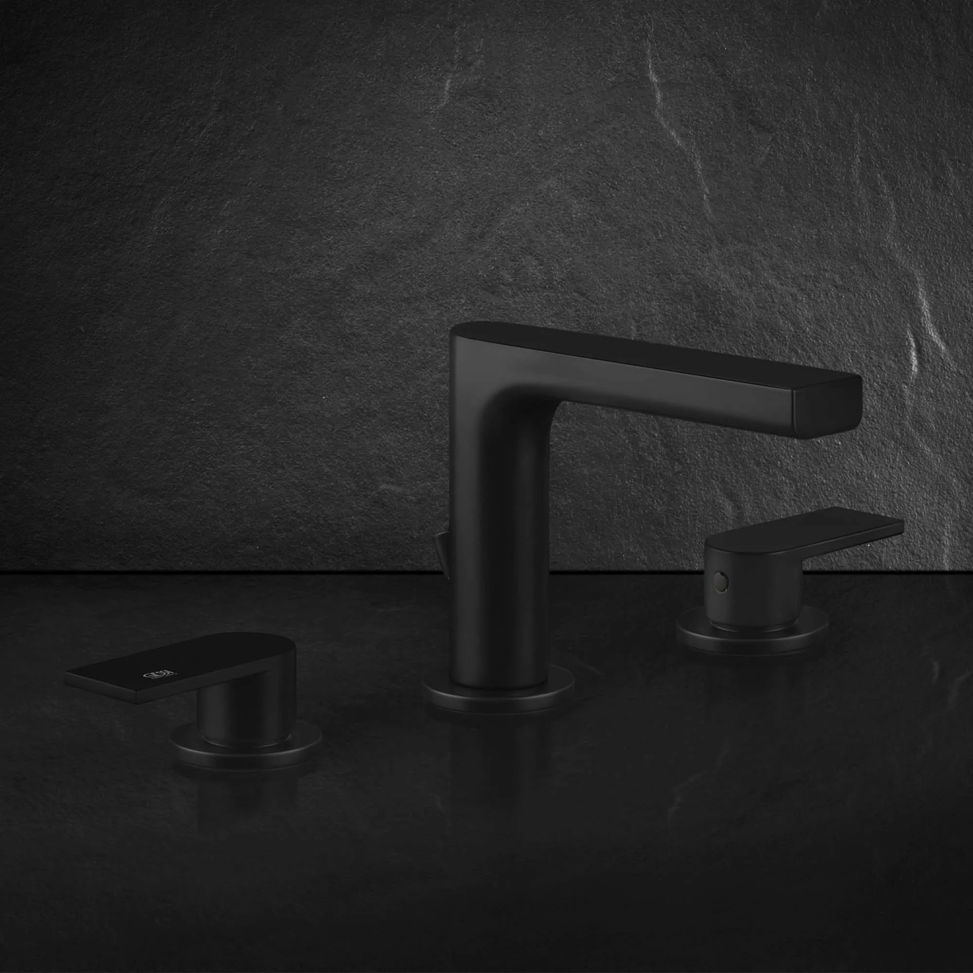 Gessi Via Manzoni 3 Hole Deck Mounted Basin Mixer