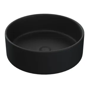 Giro Countertop Round Basin - Matt Black