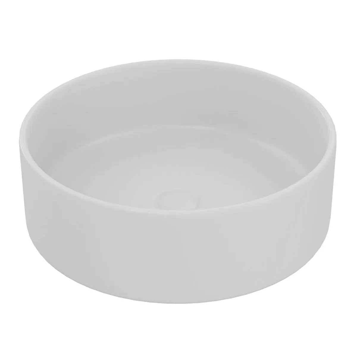 Giro Round Countertop Basin - Matt White