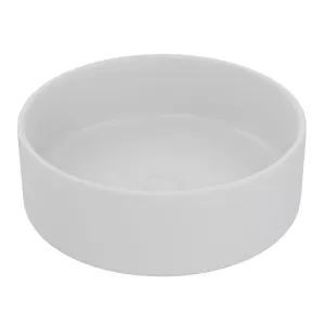 Giro Round Countertop Basin - Matt White