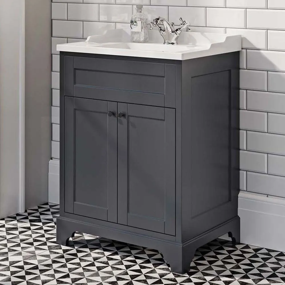 Granlusso Ailesbury Floorstanding 2-Door Vanity Unit and Basin