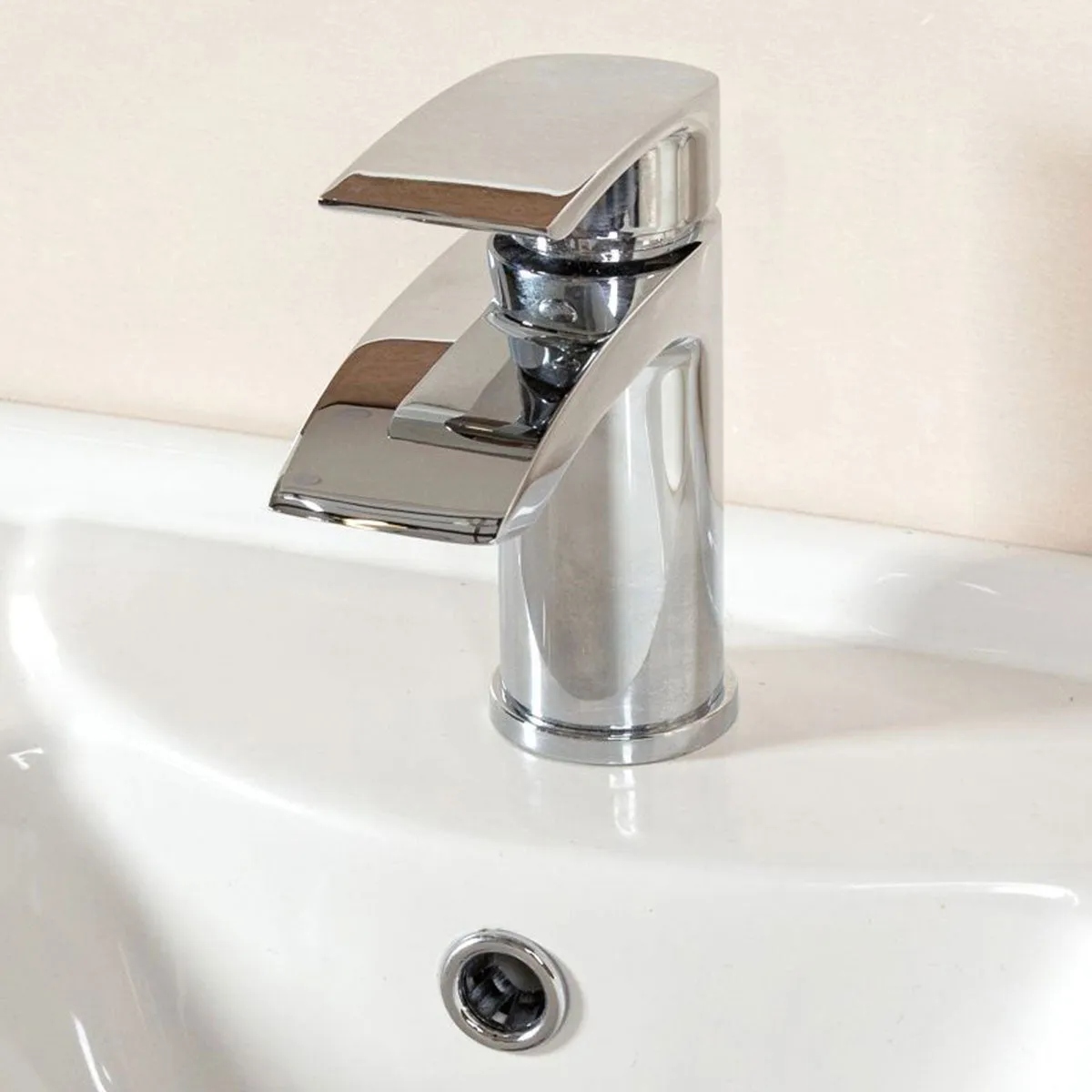 Granlusso Amalfi Basin Mixer Chrome With Click-Clack Waste