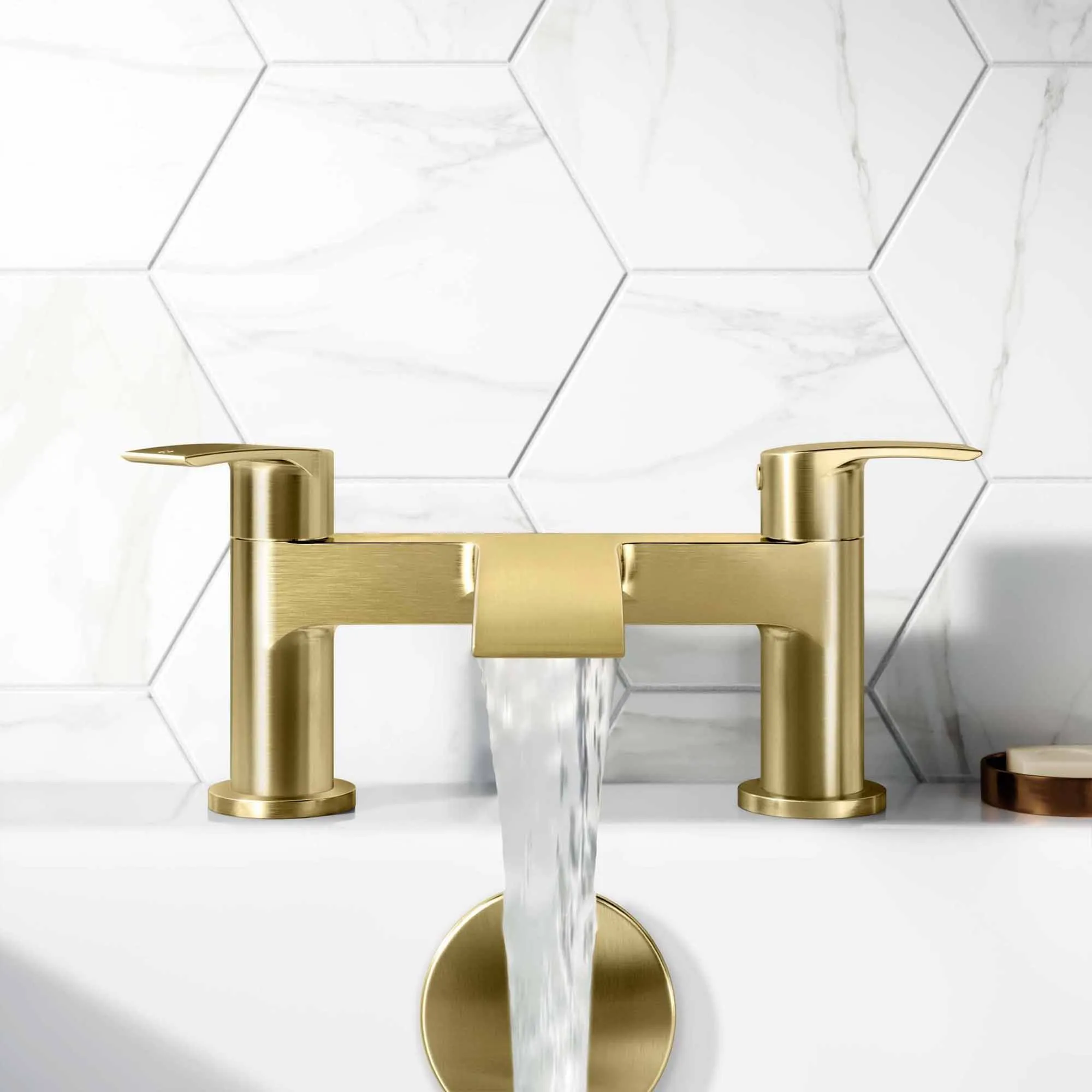 Granlusso Amalfi Deck Mounted Bath Filler