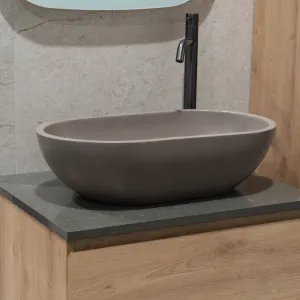 Granlusso Amalfi Earth Countertop Stone Basin Matt