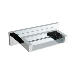 Granlusso Riviera Waterfall Effect Open Bath Spout Wall Mounted