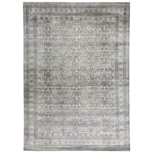 Grey Alchemy Traditional Silk Rug - 8'7" x 11'10"