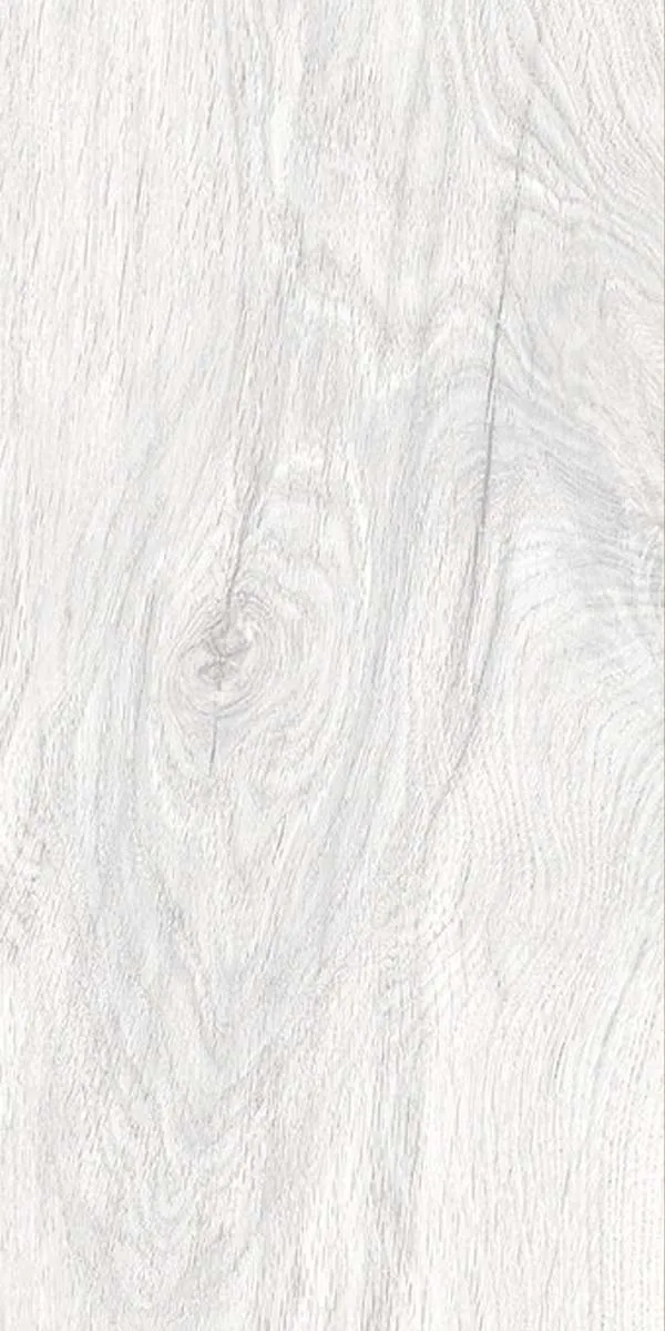 Grow White Wood Effect Porcelain Tile 24x151cm Matt