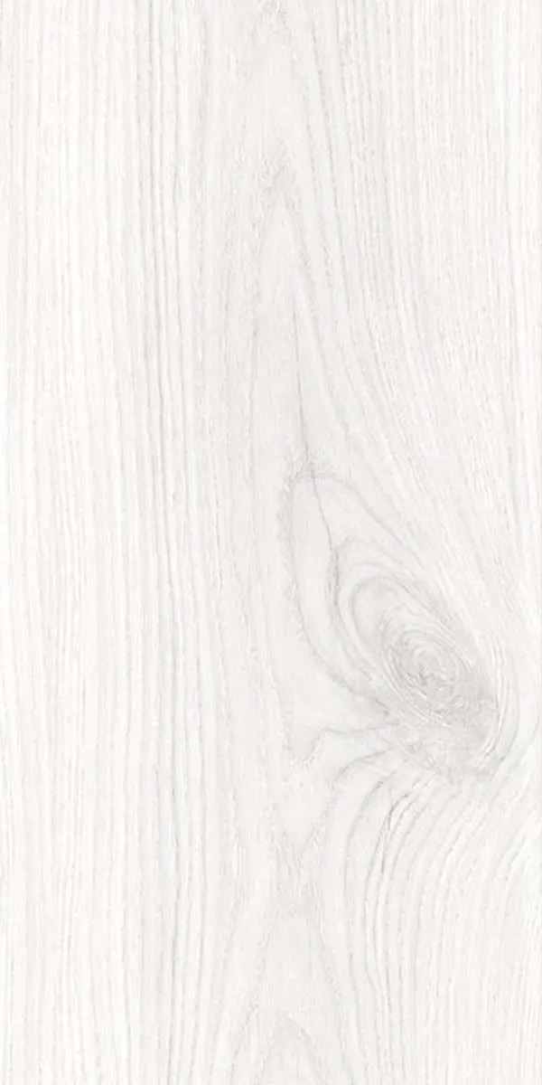 Grow White Wood Effect Porcelain Tile 24x151cm Matt