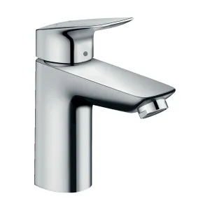 Hansgrohe Logis 100 Chrome Single Lever Basin Mixer With Click-Clack Waste