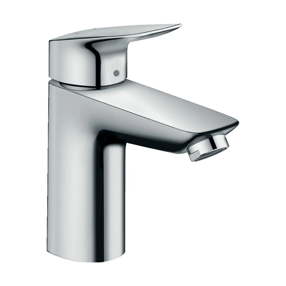 Hansgrohe Logis 100 Chrome Single Lever Basin Mixer With Click-Clack Waste