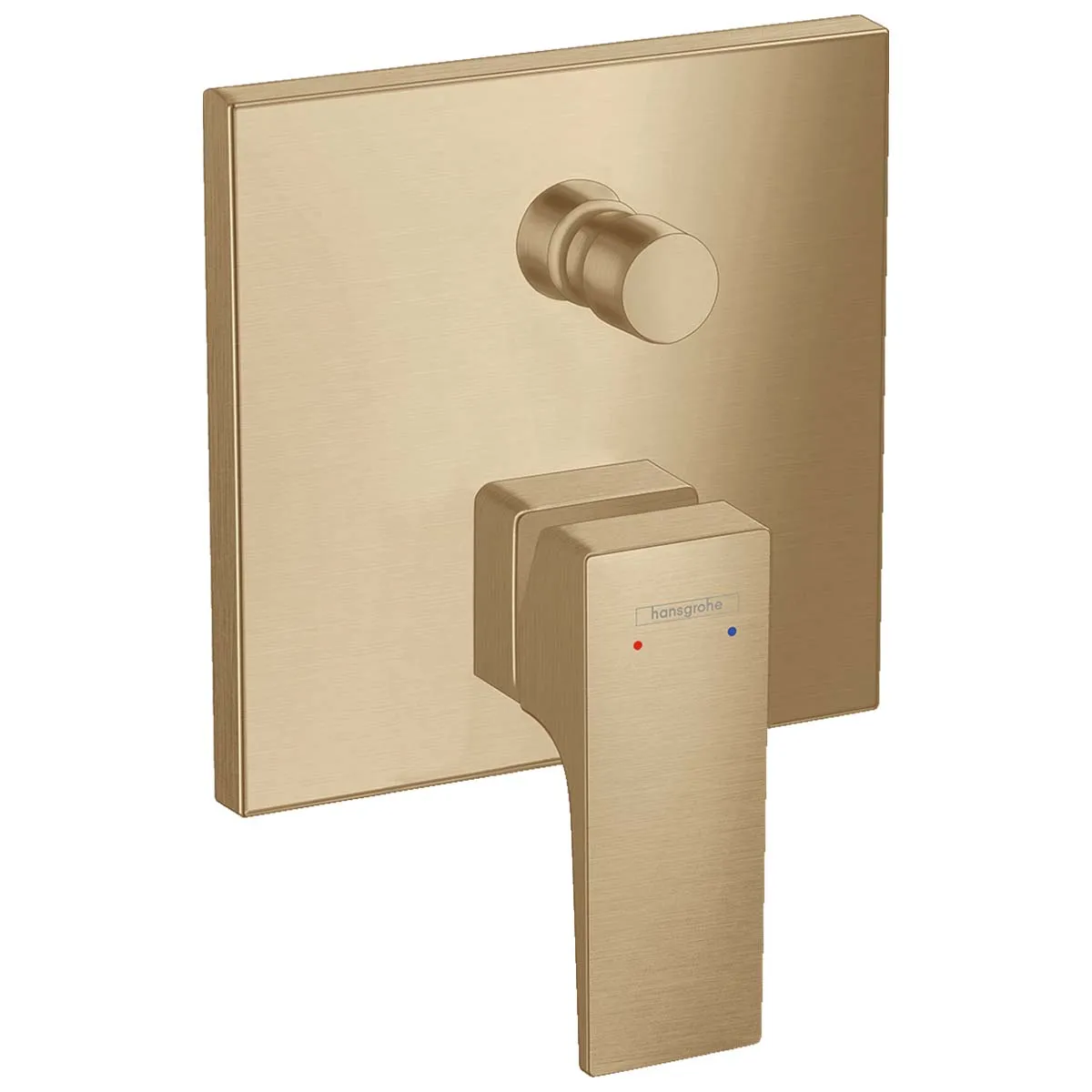 Hansgrohe Metropol Single Lever Bath Mixer with Spout and Rainfinity Shower Handset - Brushed Bronze