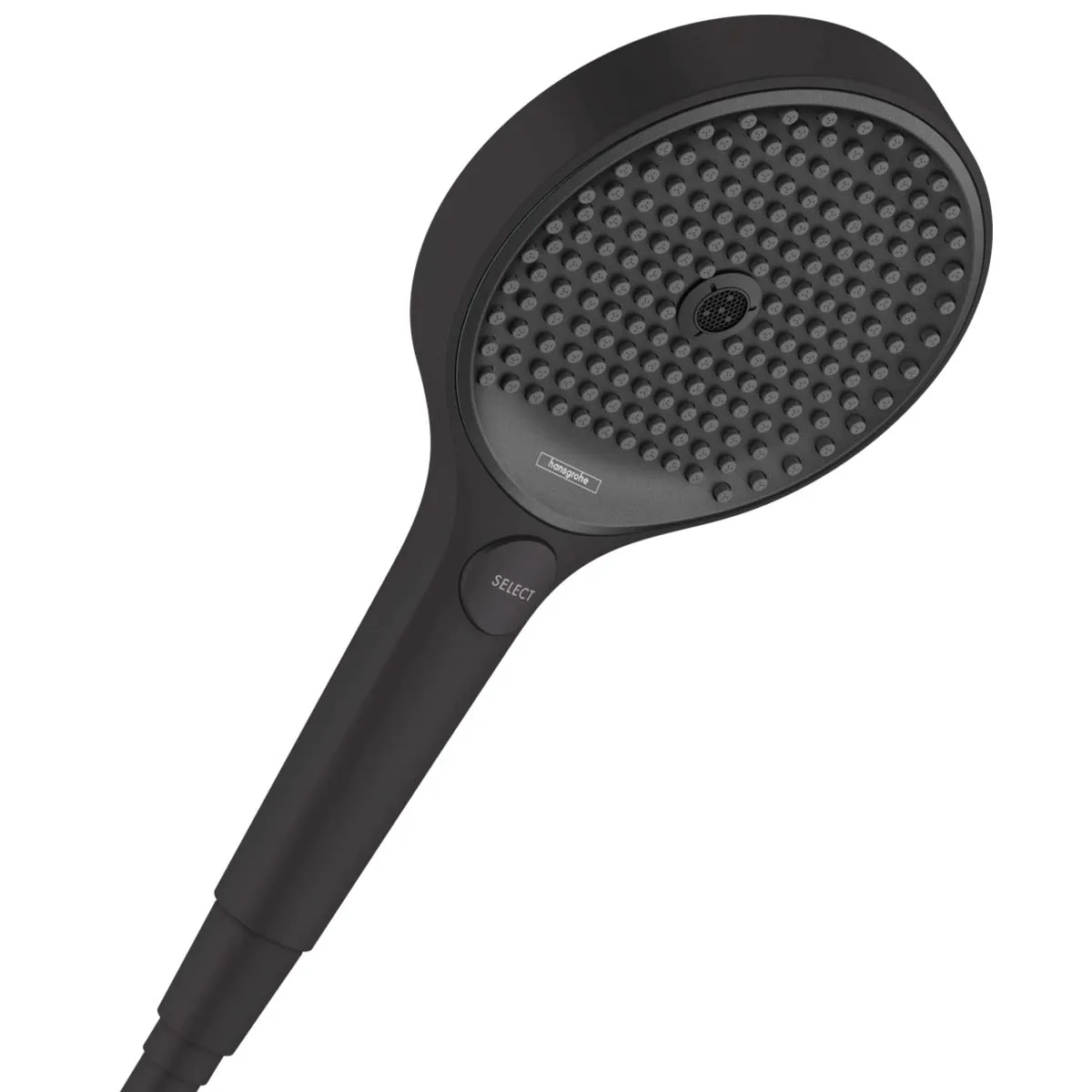 Hansgrohe Metropol Single Lever Bath Mixer with Spout and Rainfinity Shower Handset - Matt Black