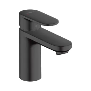 Hansgrohe Vernis Blend 100 Basin Mixer Tap With Pop-Up Waste - Matt Black