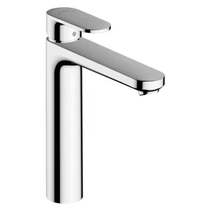 Hansgrohe Vernis Blend 190 Tall Basin Mixer Tap With Pop-Up Waste - Chrome