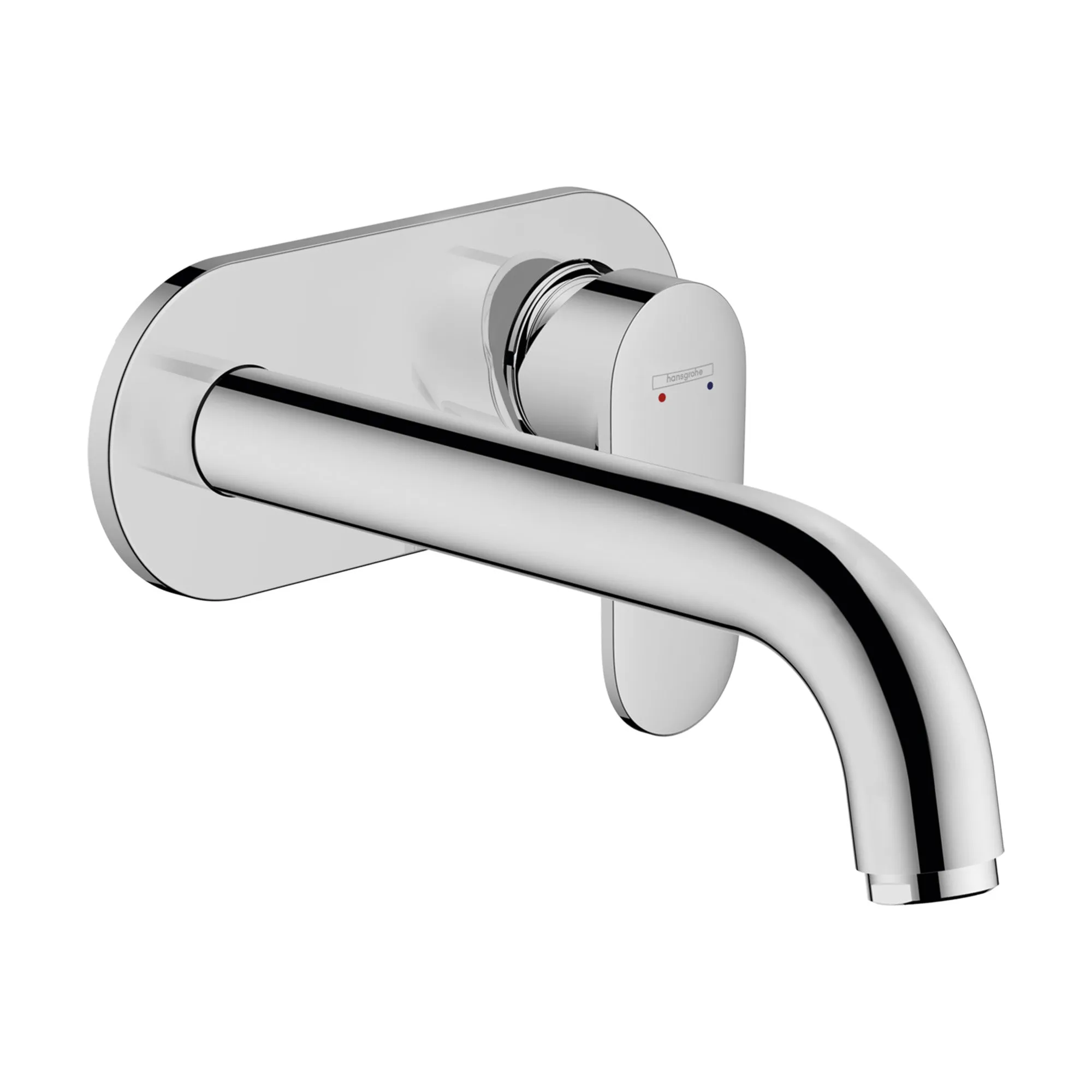 Hansgrohe Vernis Blend 2 Hole Wall Mounted Basin Mixer Tap - Chrome