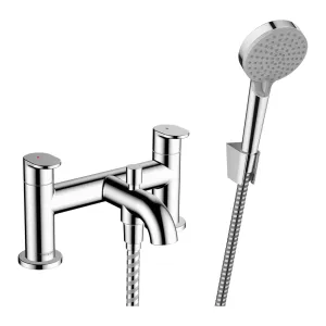 Hansgrohe Vernis Blend Deck Mounted Bath Shower Mixer with Handset - Chrome