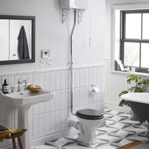 Heritage Granley High Level Toilet With Standard WC Pan Traditional