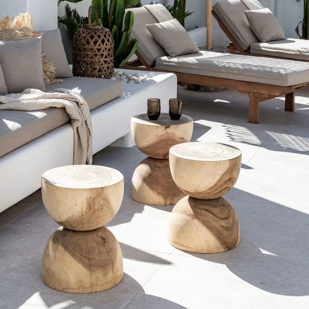 Hourglass Stool Zoco Home