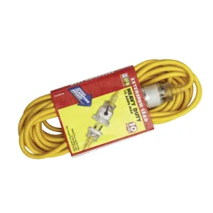 HPM Heavy Duty Extension Lead 10m Locking Socket