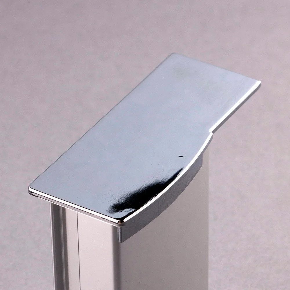 i4 Offset Quadrant Double Sliding Shower Door - Chrome