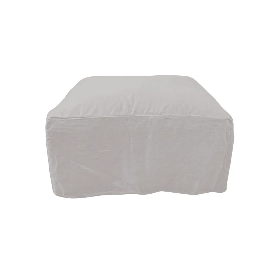 Ibiza Linen Pouf Zoco Home