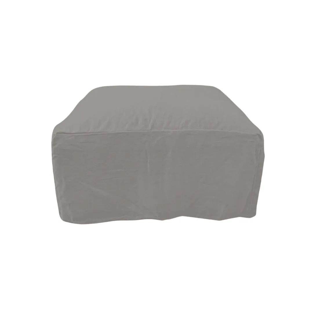 Ibiza Linen Pouf Zoco Home