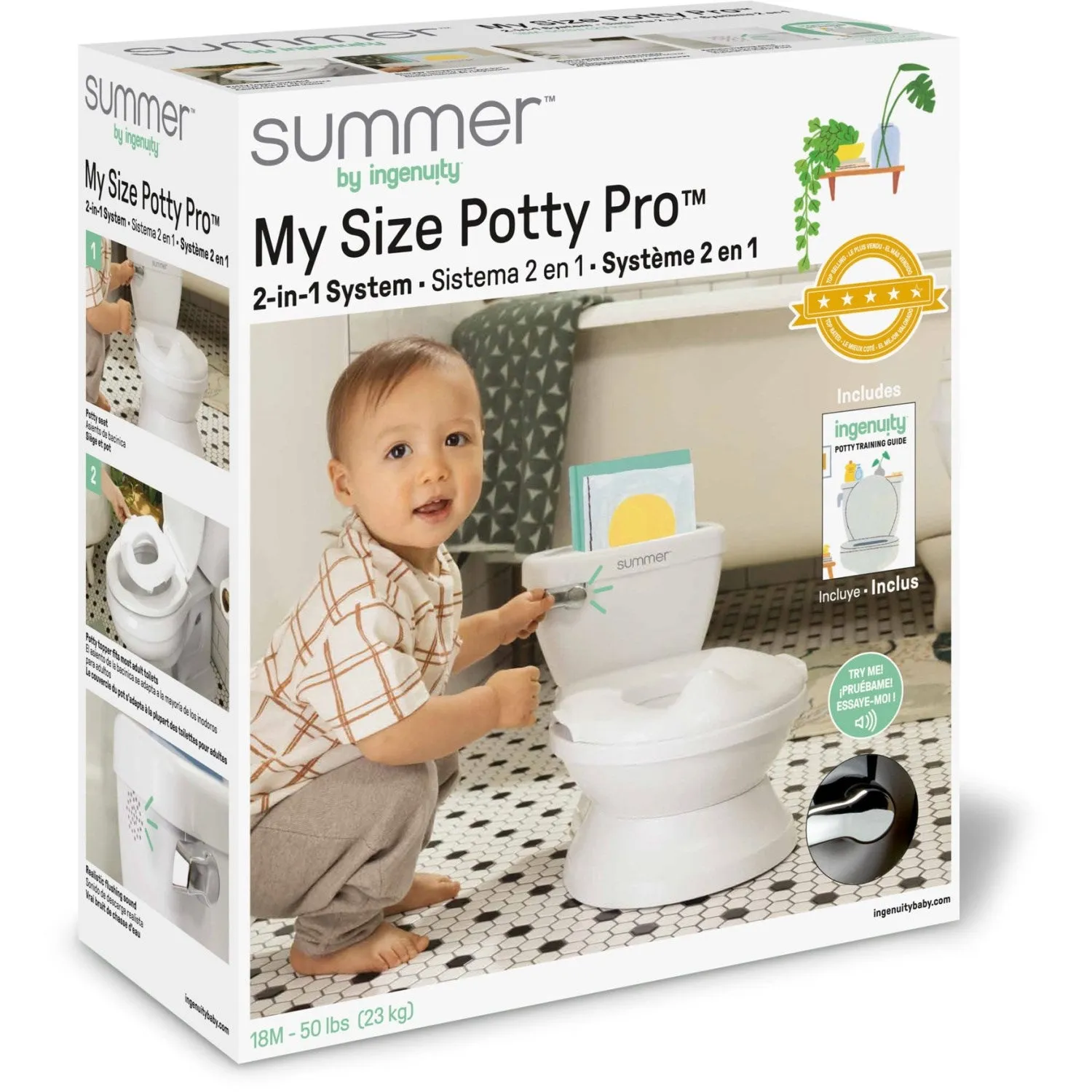 Ingenuity Blue My Size Potty Pro™