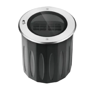 Inground Spotlight 20w DC24V 12.5D Beam 3K Size:185x188mm Cutting:164mm Stainless Steel IP67